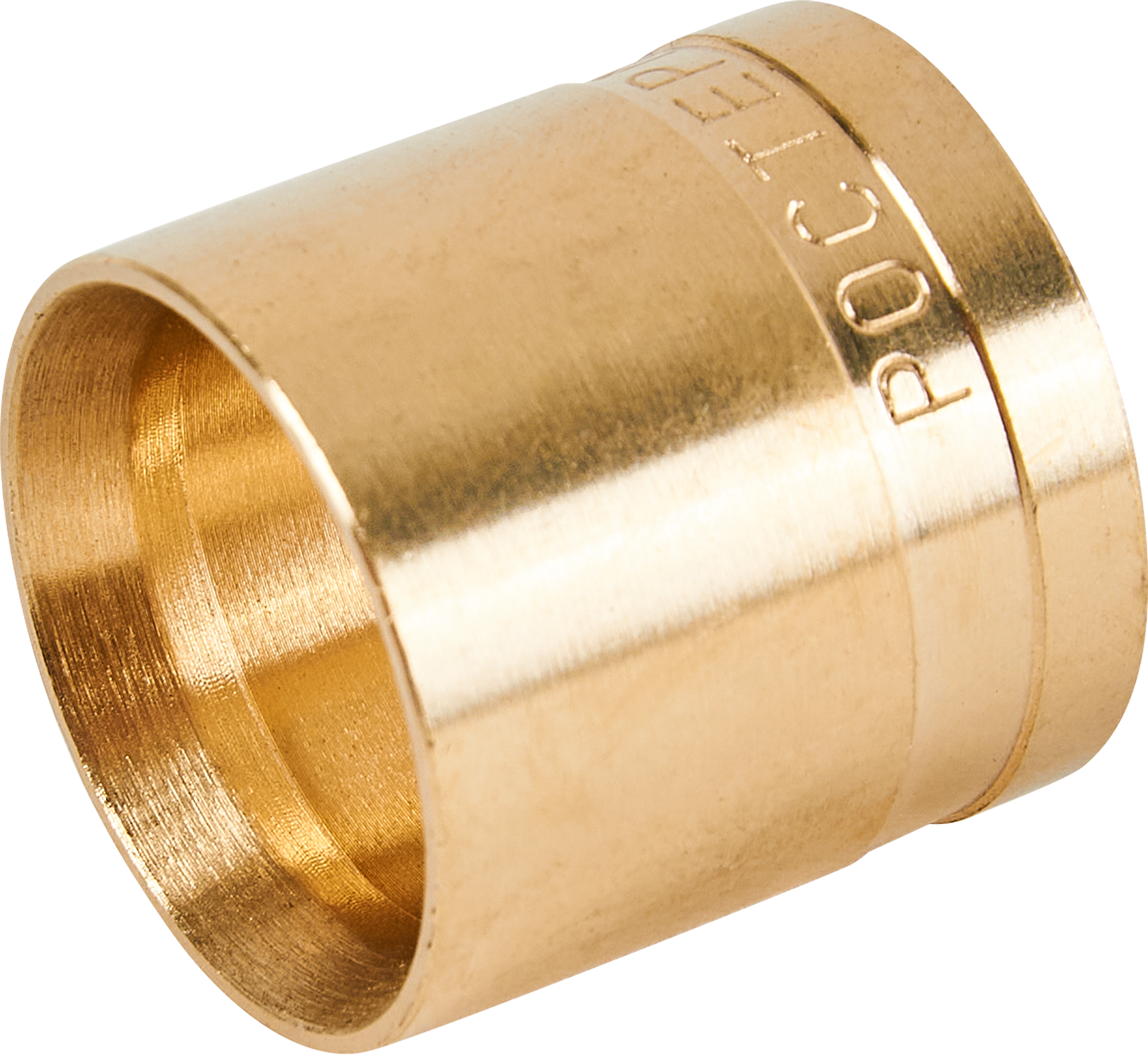 Изображение товара Гильза напрессовочная РОСТерм 20x2.8 мм латунь для систем водоснабжения