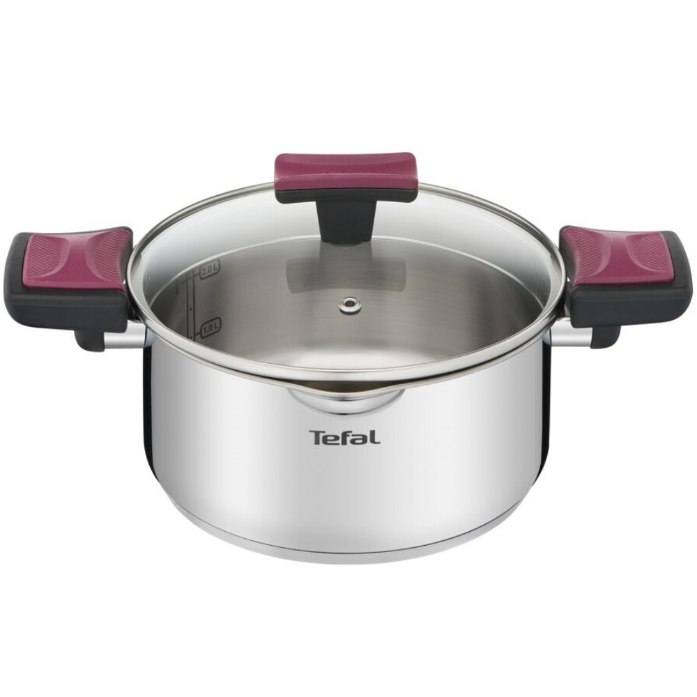 Изображение товара Кастрюля с крышкой 2.9 л Tefal G7234474 нержавеющая сталь цвет серебристый