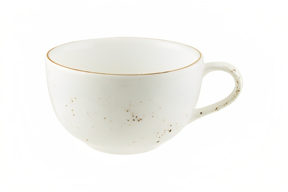 Изображение товара Набор чайных чашек Grain 350 мл 6 штук из твердого фарфора BONNA