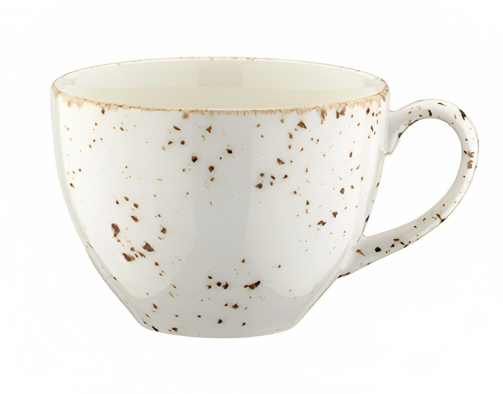 Изображение товара Набор чайных чашек Grain 230 мл 6 штук, фарфор BONNA, Турция