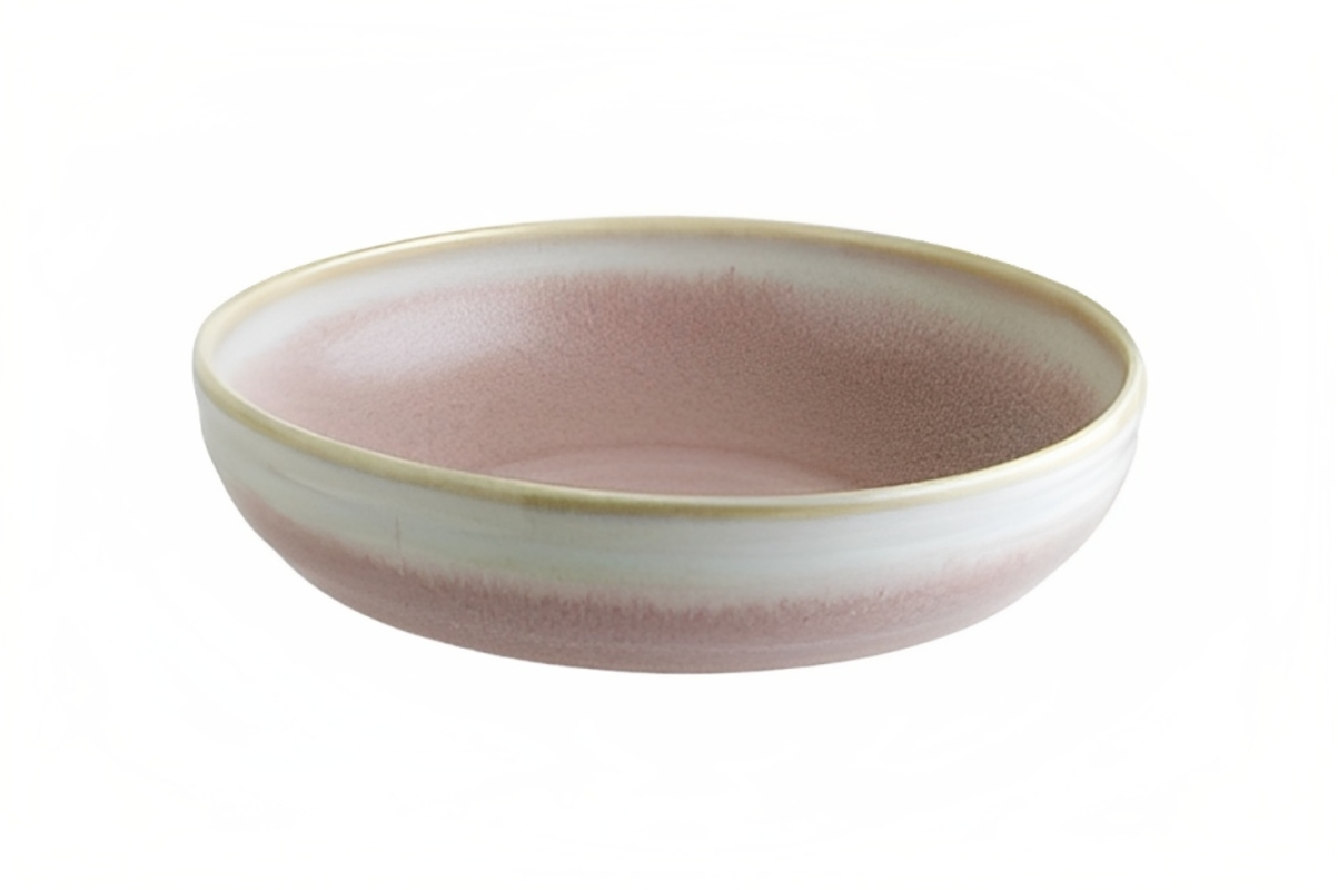 Изображение товара Тарелка глубокая Pott Pink&Terra диаметр 18 см. объём 650 мл. розовые