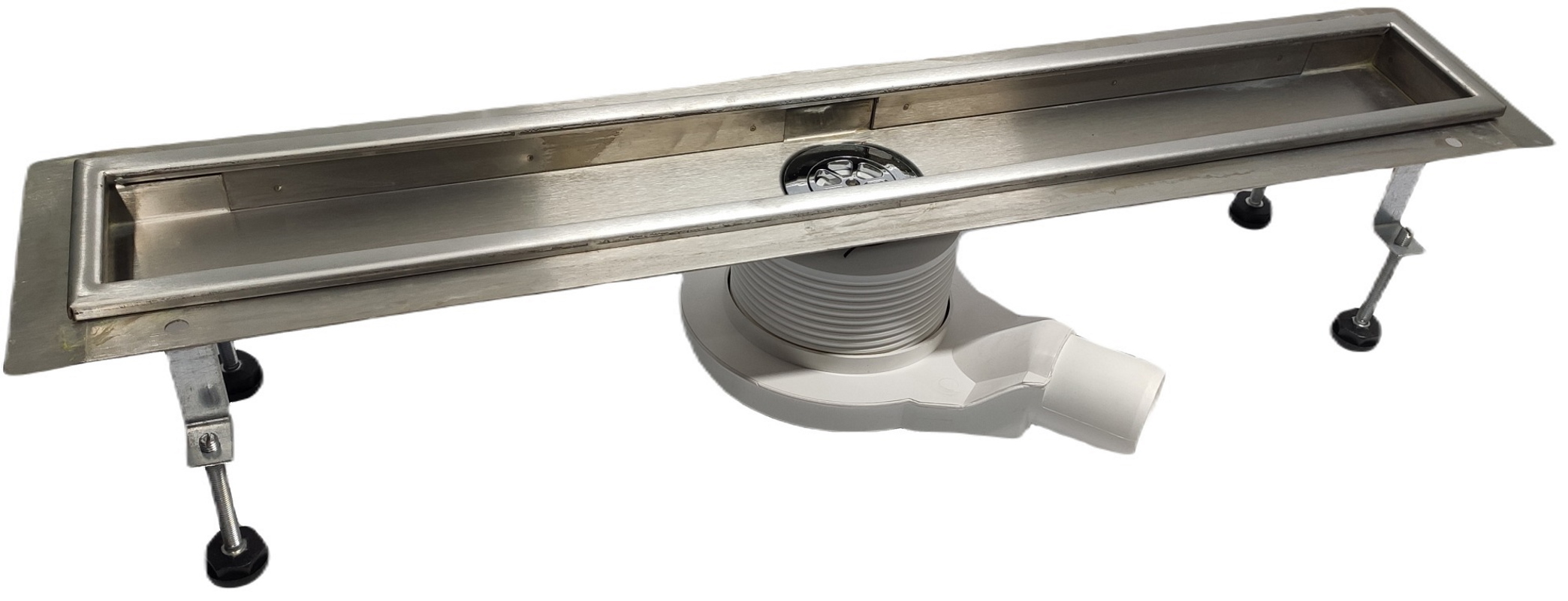 Изображение товара Трап для душа Winkiel WDO-1000-BR-0001 мокрый затвор 80x30 см нержавеющая сталь