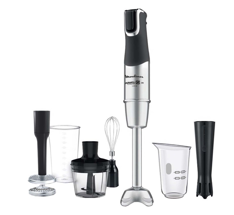 Изображение товара Погружной блендер Moulinex Dd95kd10 1 скорость цвет черный, серебристый