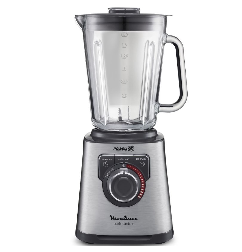 Изображение товара Блендер стационарный Moulinex LM811D10 17 скоростей цвет черный, серебристый