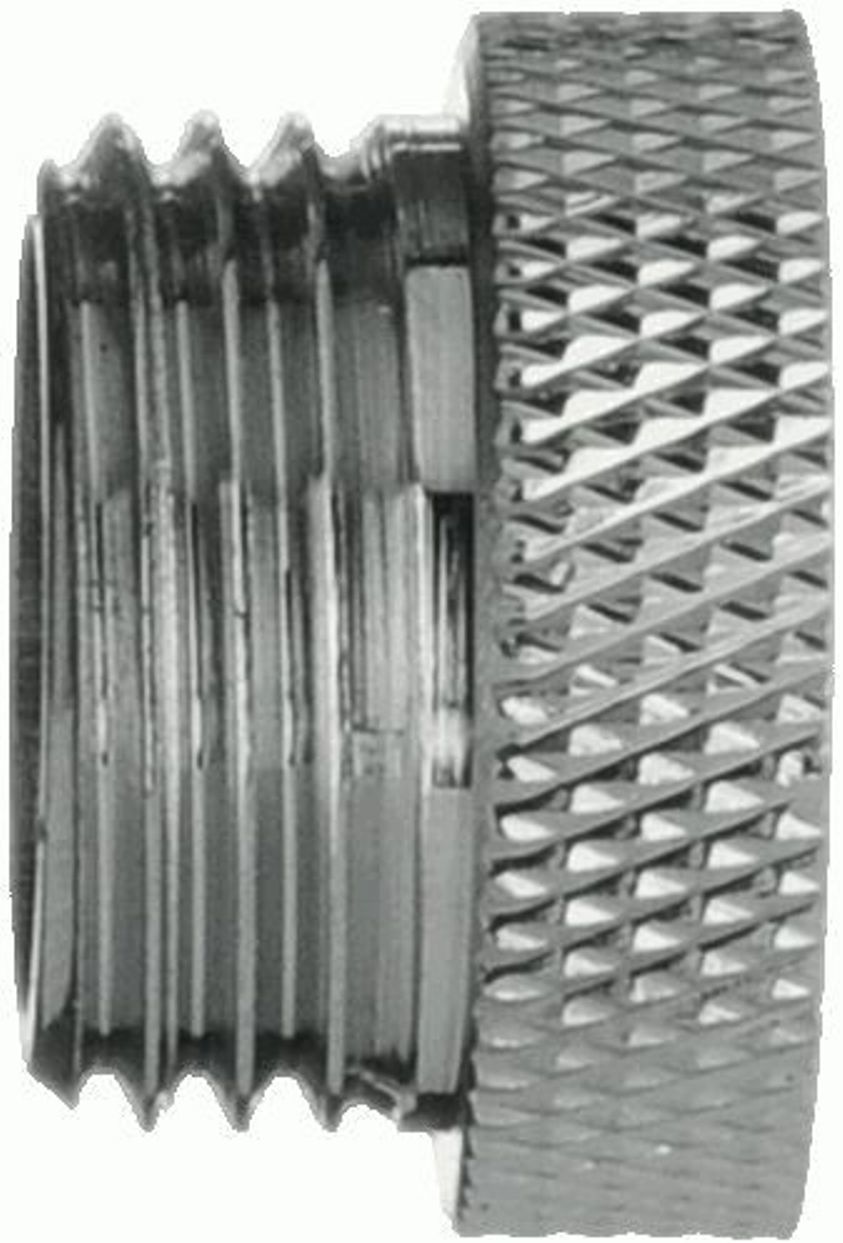 Изображение товара Переходник TERMA 1/2x1/2 ВР-НР латунь никелированный для трубопроводов