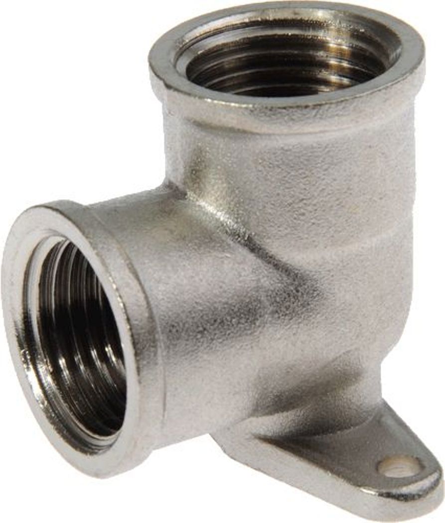 Изображение товара Водорозетка Terma 1/2"x1/2" металлическая латунная с никелированным покрытием