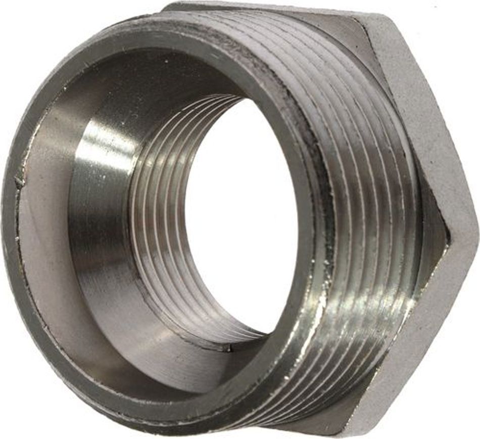 Изображение товара Футорка Terma 1 1/2Х1 1/2" ВР-НР латунь для водопроводных и газовых систем