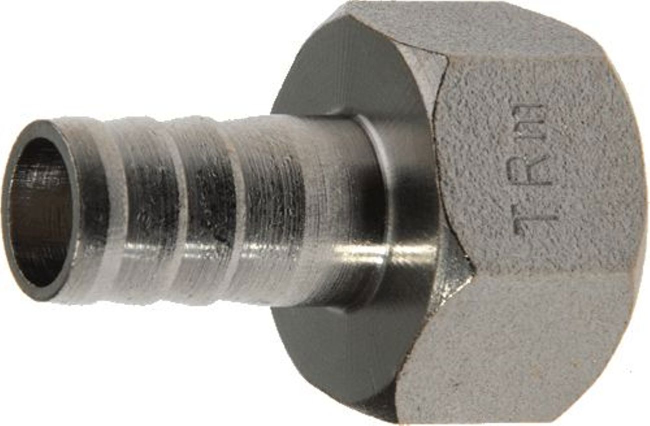 Изображение товара Штуцер Terma 1/2"в-10мм из никельированной латуни