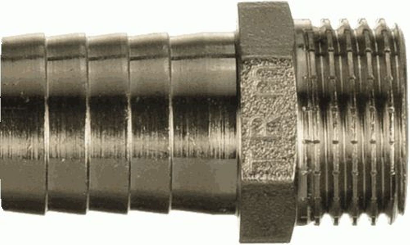 Изображение товара Штуцер Terma 1/2x18 мм латунь никелированный для водоснабжения и отопления