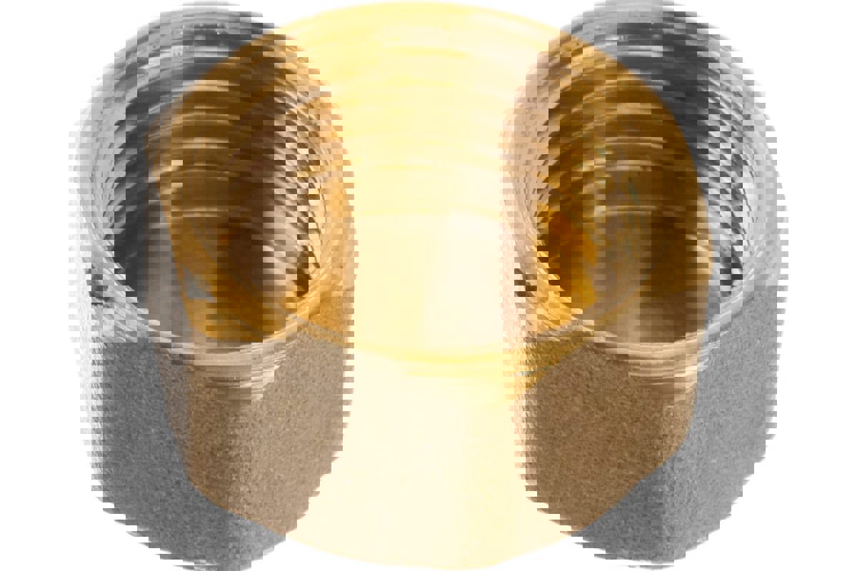 Изображение товара Заглушка Terma 1/2" ВР латунь для трубопроводов водоснабжения газоотводов