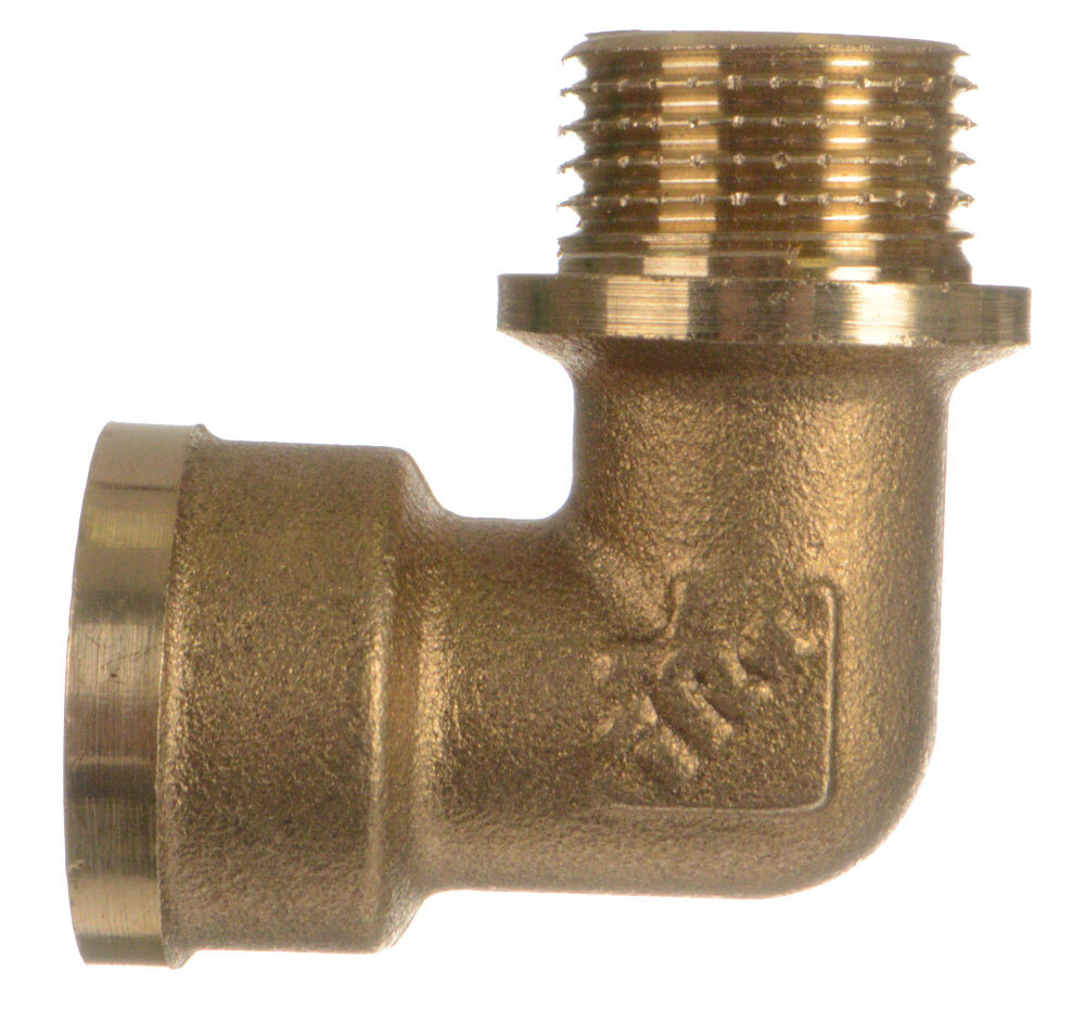Изображение товара Угол 90° Terma 1/2"x1/2" ВР-НР латунь для водопроводных систем