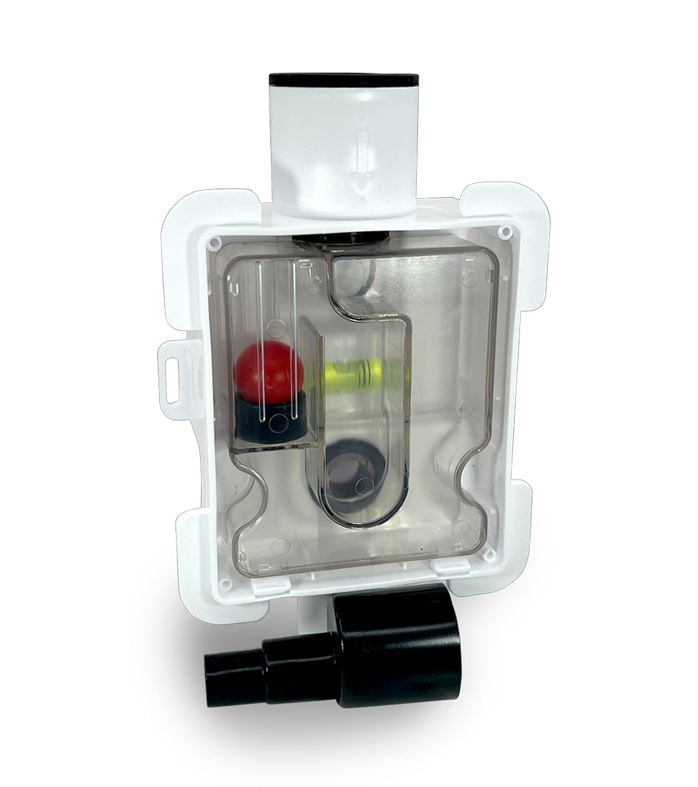 Изображение товара Сифон для кондиционера Rexfaber RG000221 из ABS пластика с гидрозатвором