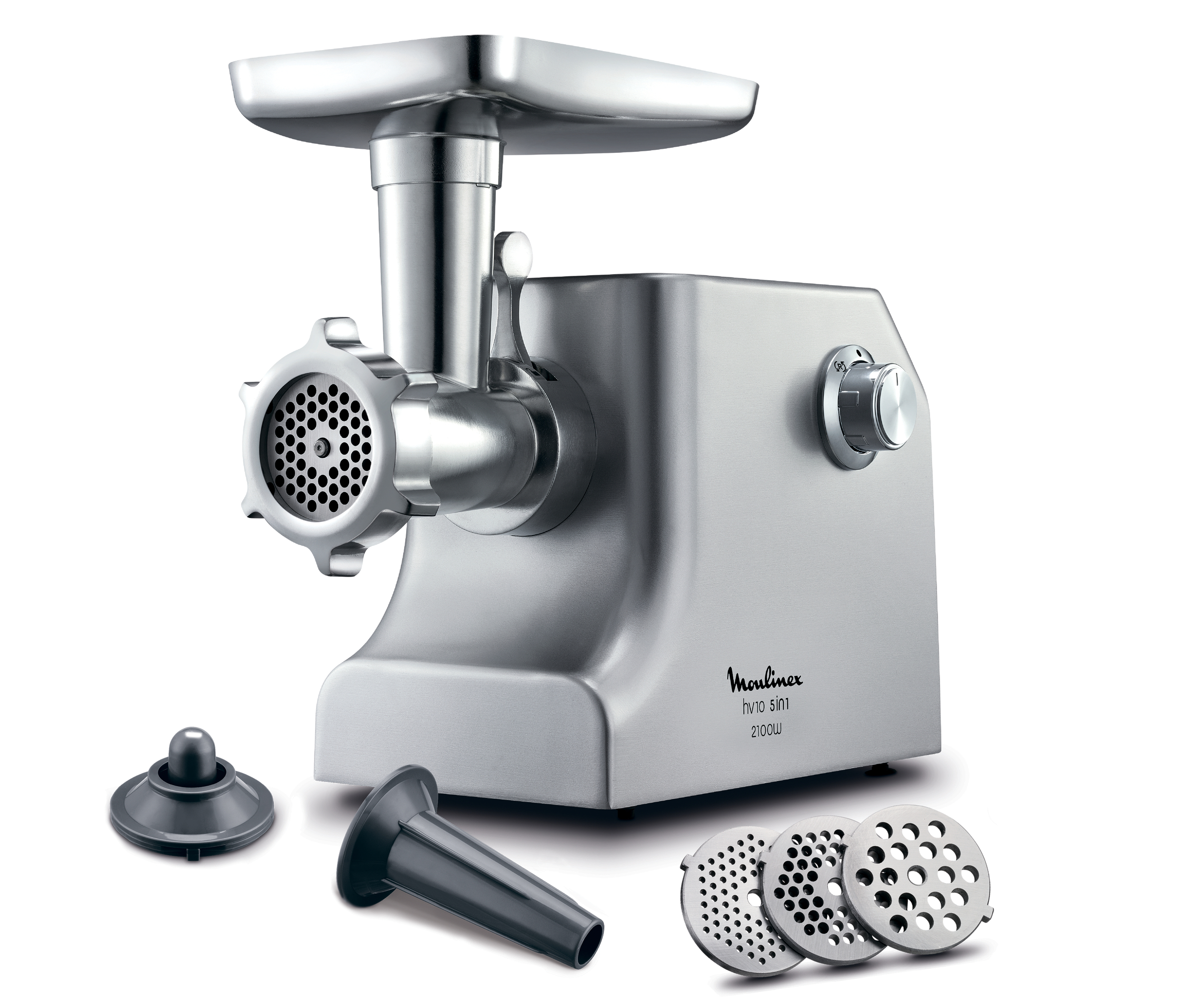 Изображение товара Мясорубка Moulinex ME856D32 2100 Вт серебристая домашняя мясорубка