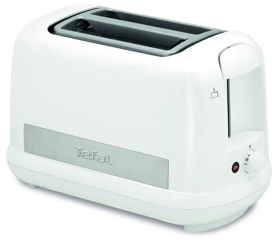 Изображение товара Тостер Tefal Principio Plus TT164130 белый 2 тоста 7 уровней поджаривания