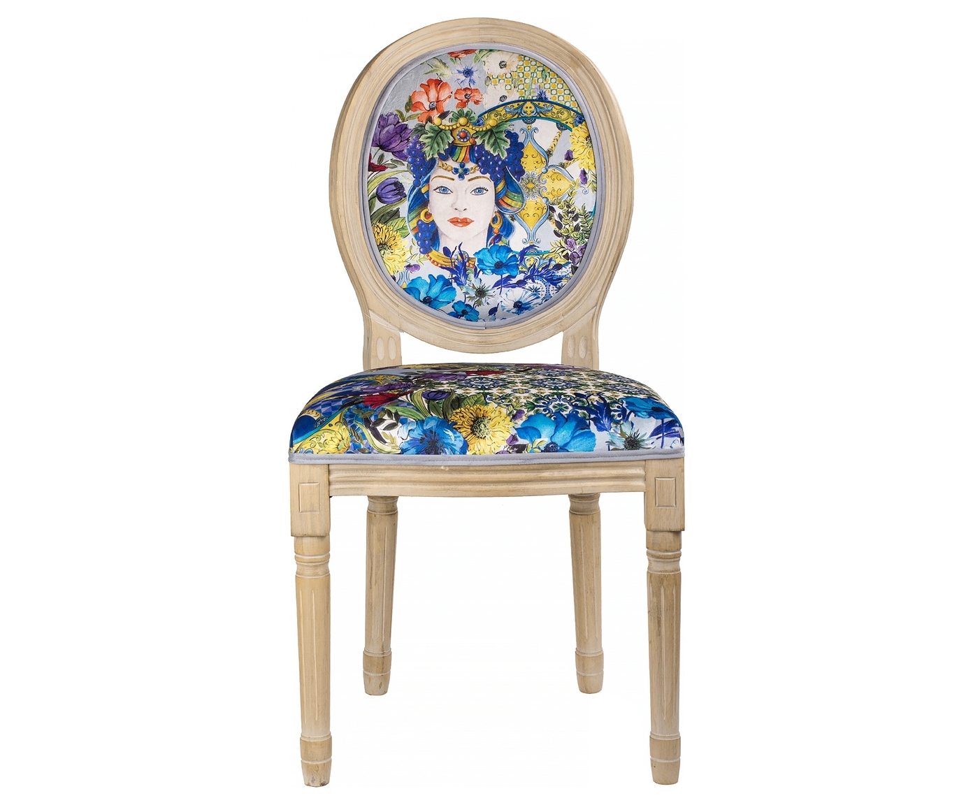 Изображение товара Стул Гласар Рапсодия 51-026 из дерева и велюра с классическим дизайном