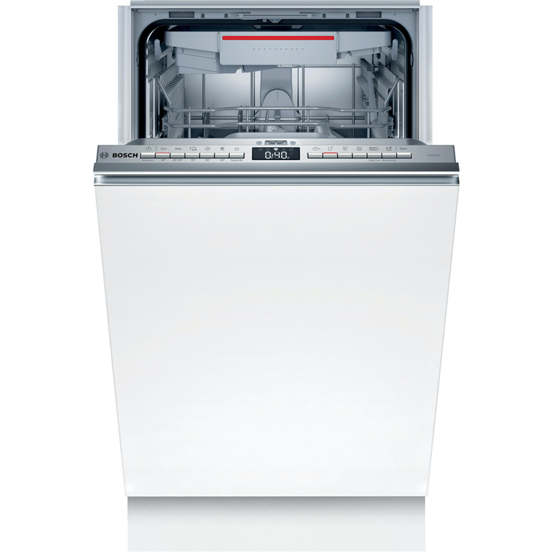 Изображение товара Встраиваемая посудомоечная машина BOSCH SPV4XMX20E 45 см белая с 6 программами и защитой