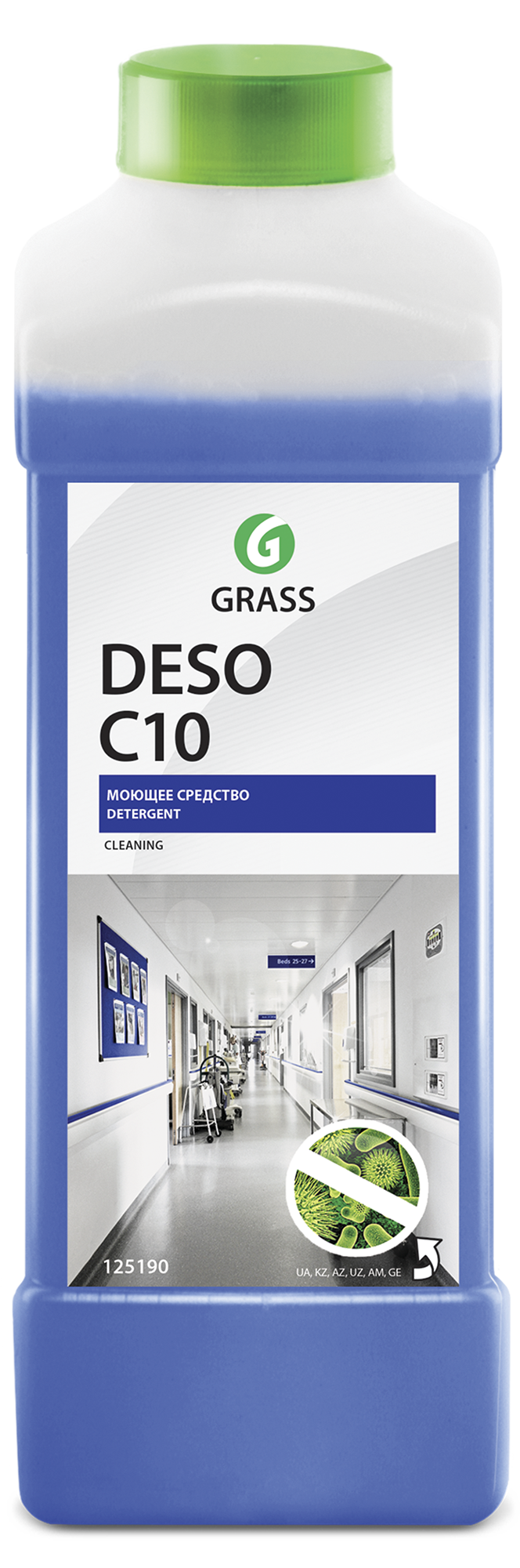 Изображение товара Средство для чистки и дезинфекции Grass Deso С10 1 л
