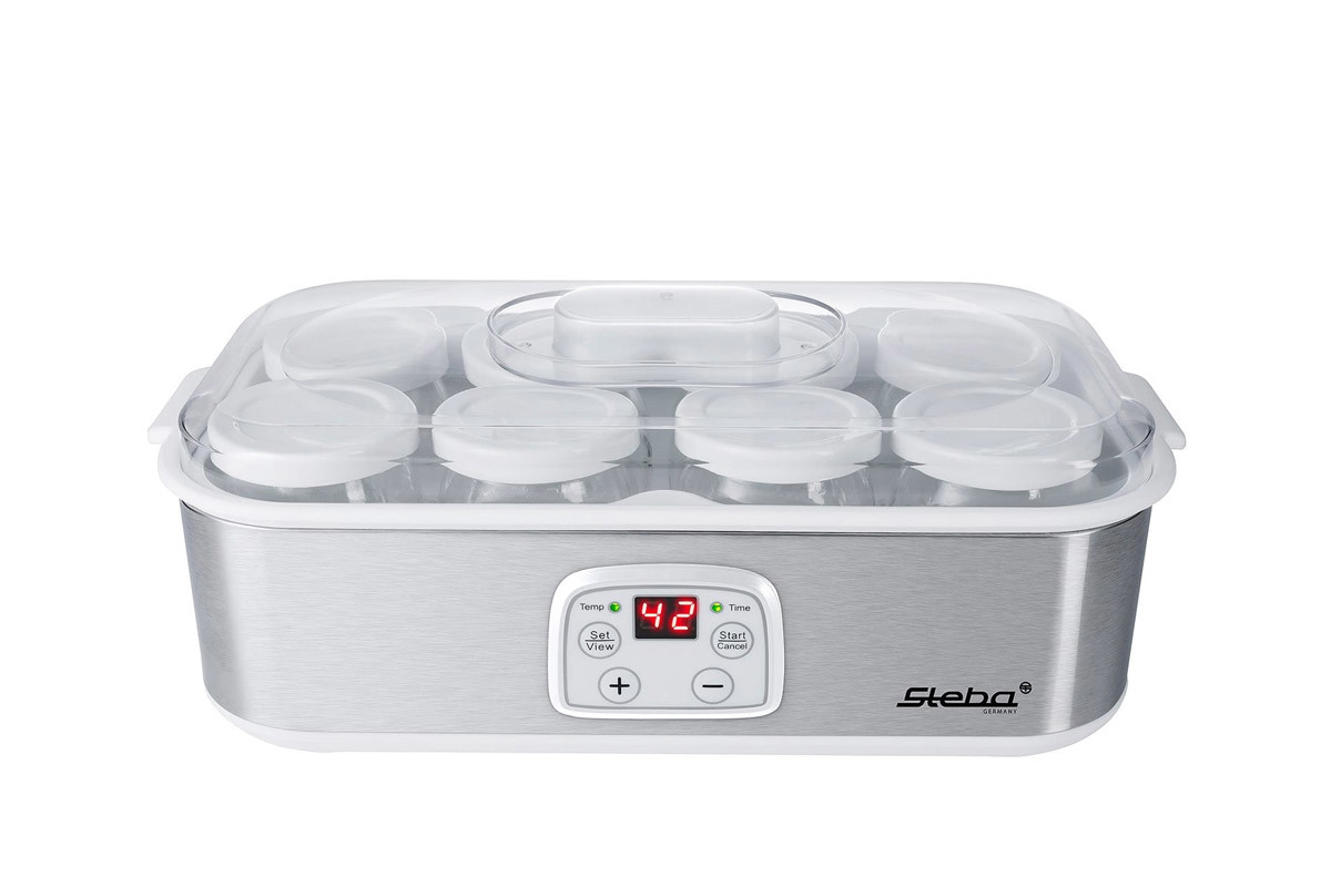 Изображение товара Йогуртница Steba JM 3 1.4 л 8 чашек цвет нержавеющая сталь