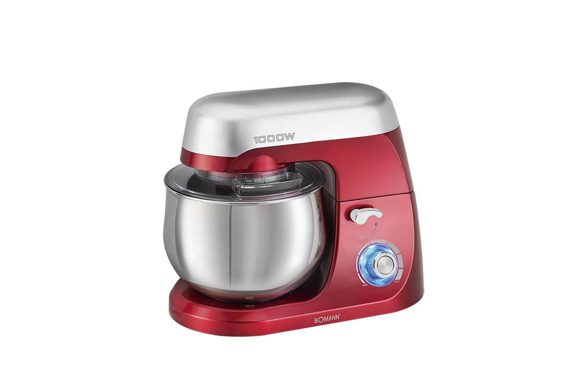 Изображение товара Кухонный комбайн Bomann KM 6009 CB rot 6 скоростей 1000 Вт цвет красный