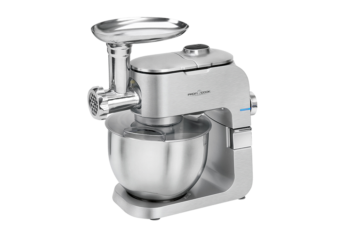 Изображение товара Кухонный комбайн Profi Cook PC-KM 1151 6 скоростей мощность 1300 Вт стальной цвет