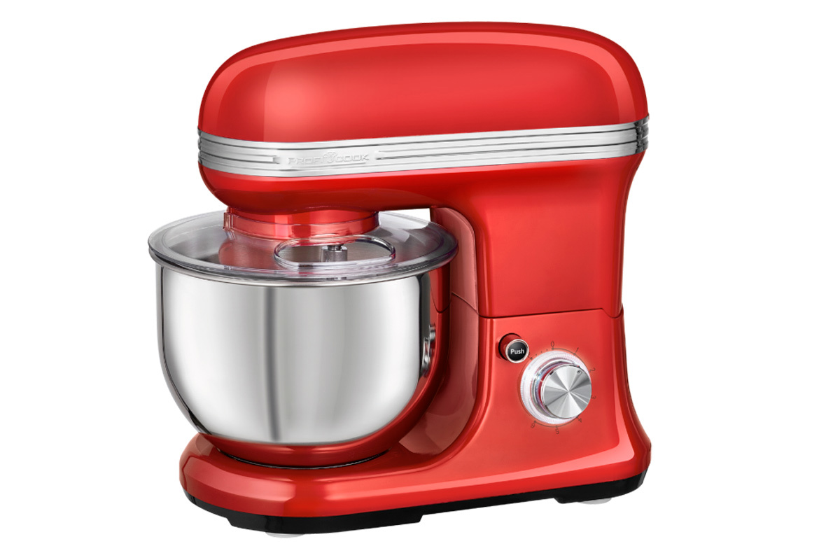 Изображение товара Кухонный комбайн Profi Cook PC-KM 1197 1200 Вт 6 скоростей чаша 5л красный