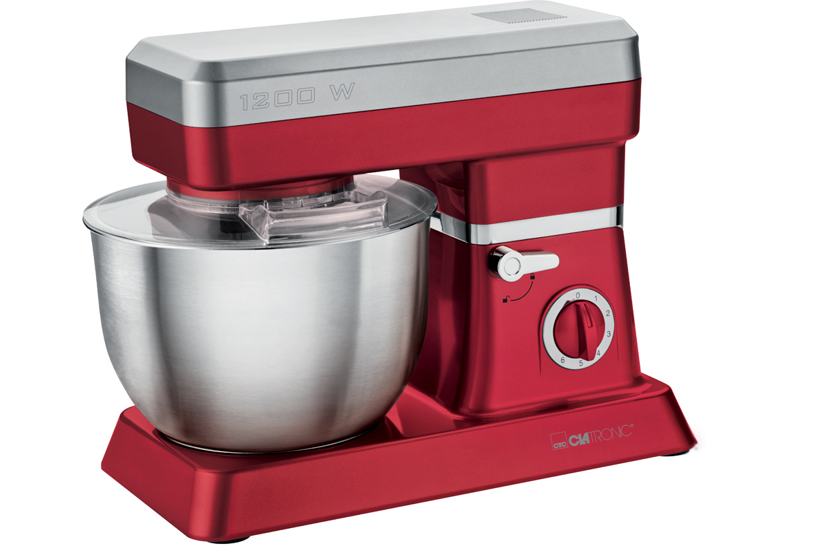 Изображение товара Кухонный комбайн Clatronic KM 3630 rot 6 скоростей 1200 Вт цвет красный