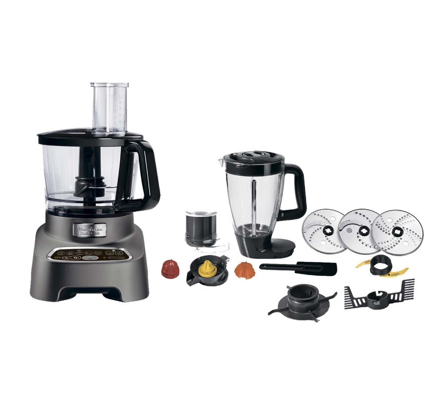 Кухонный комбайн Moulinex Double Force FP827E10 2 скорости 1000 Вт цвет ...
