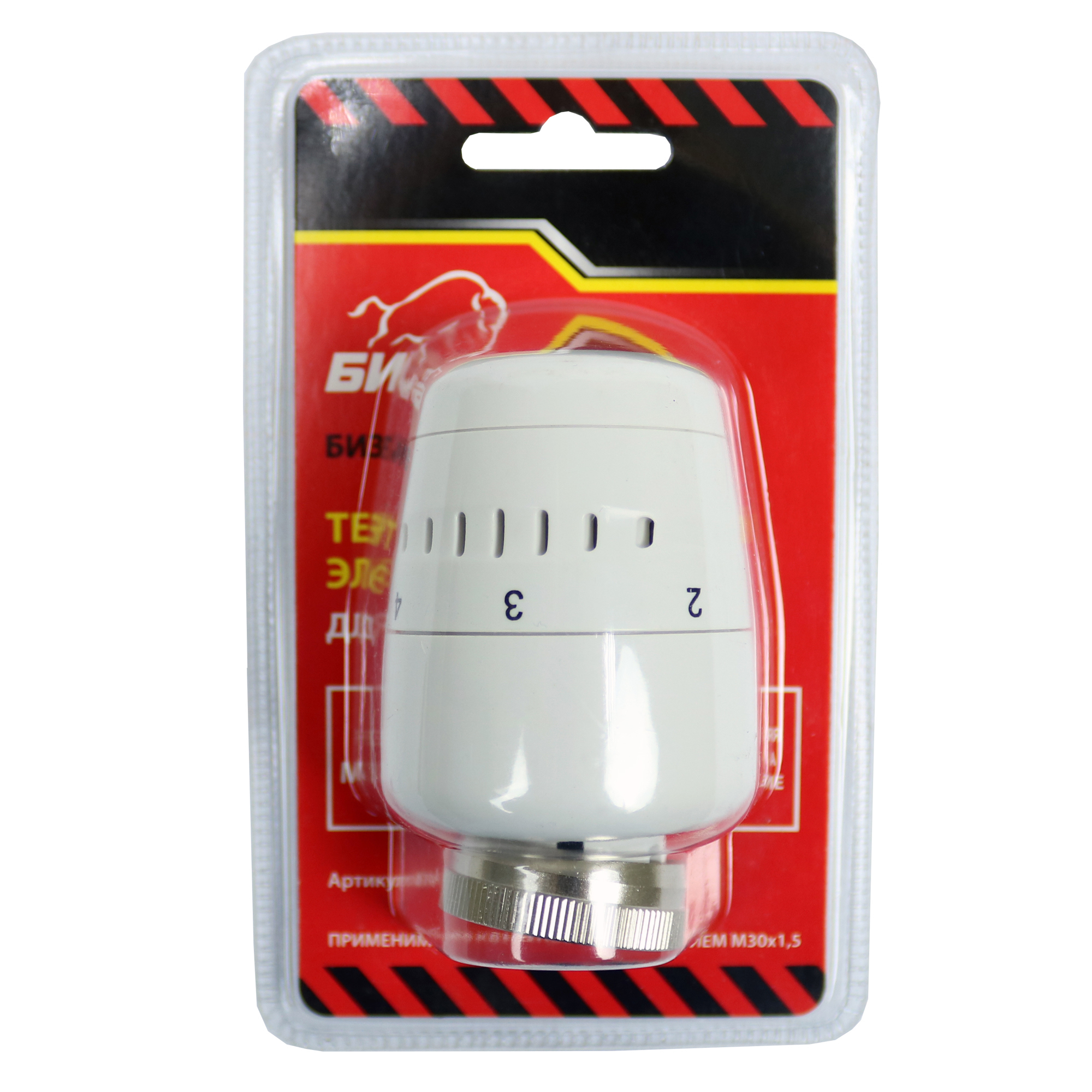 Изображение товара Термостатическая головка Bizon для радиаторного клапана M30x1.5