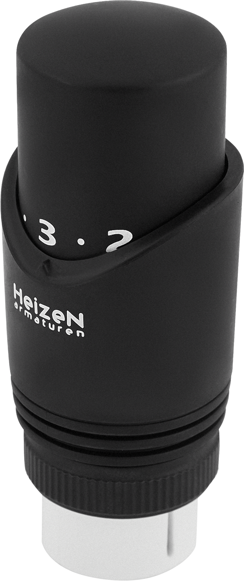 Термостатическая головка жидкостная Heizen TC-9 универсальное подключение черная - 2