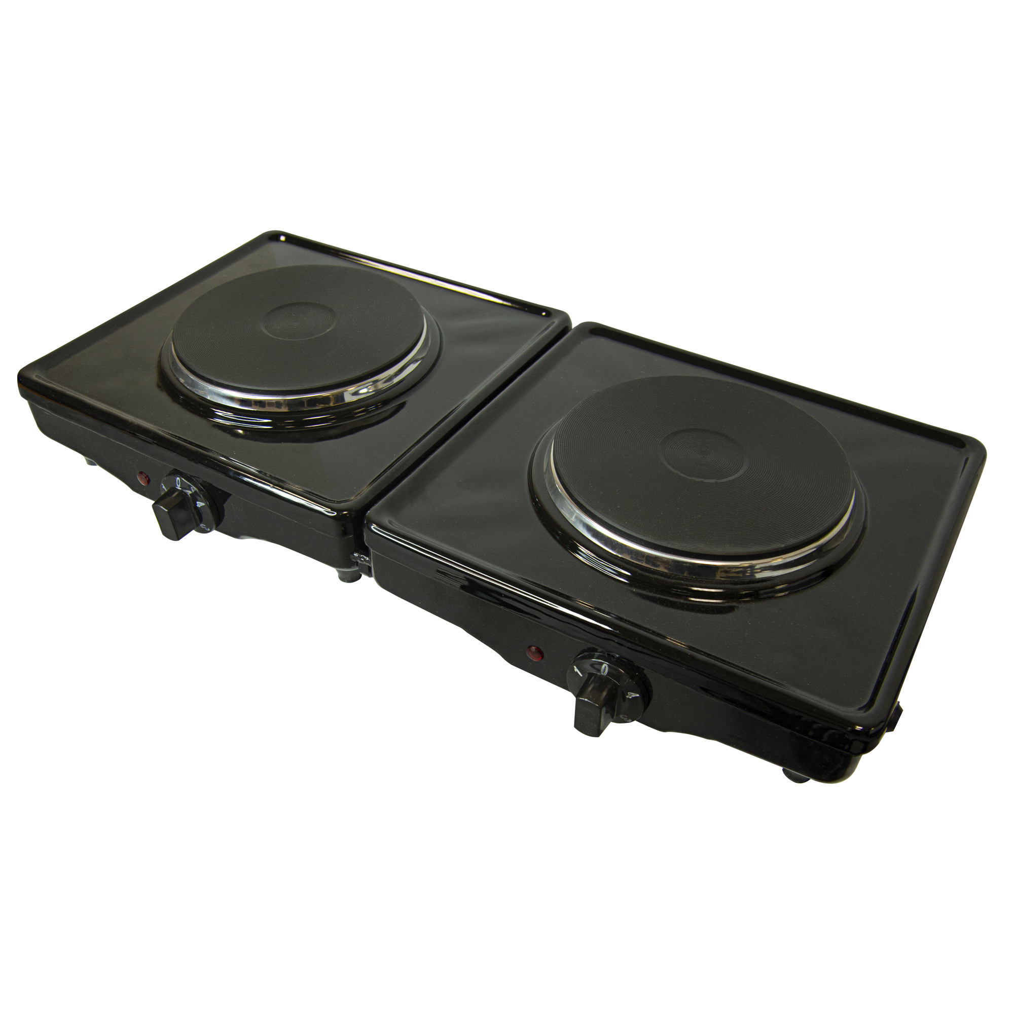 Изображение товара Электрическая настольная плита Брест ЭПЧ 2-2.0/220 53.5 см 2 конфорки цвет черный