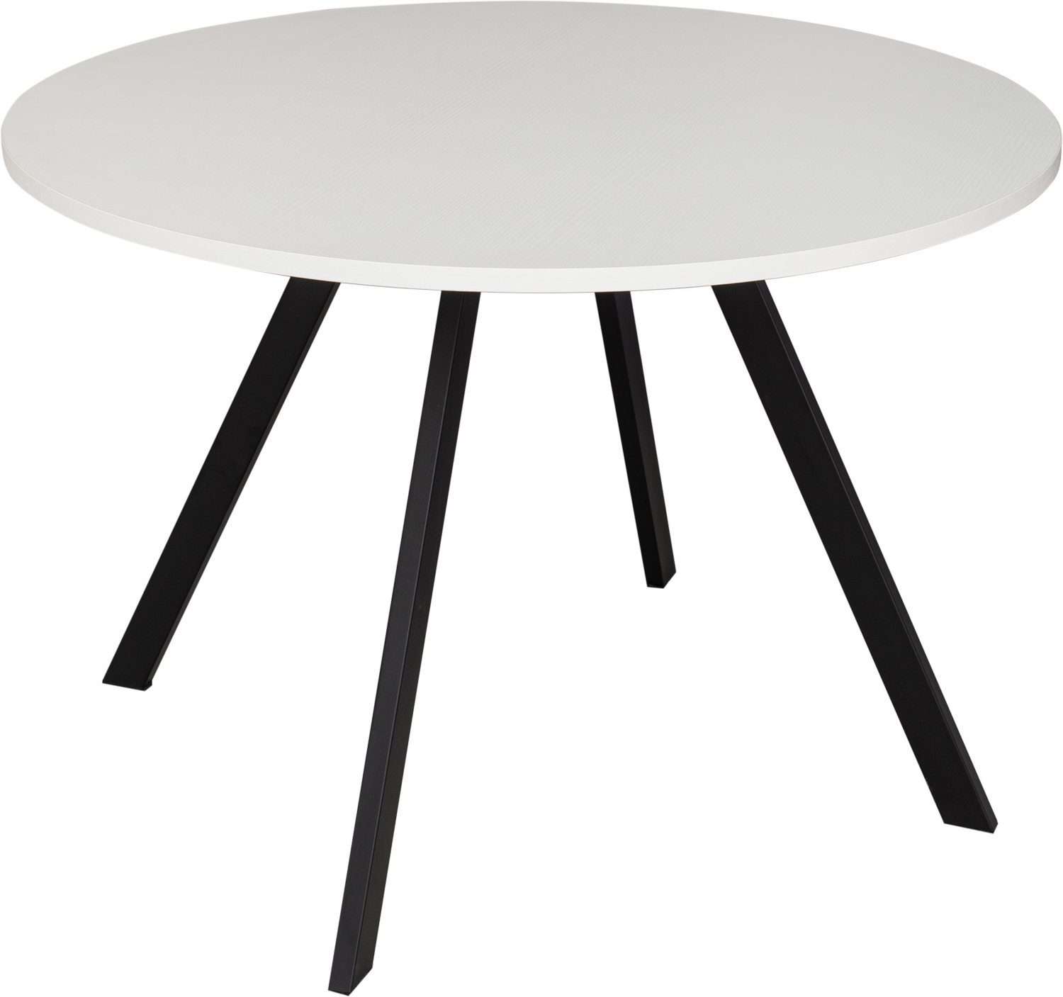 Изображение товара Круглый кухонный стол Дельта Домотека 110x75 см ЛДСП стиль лофт modern