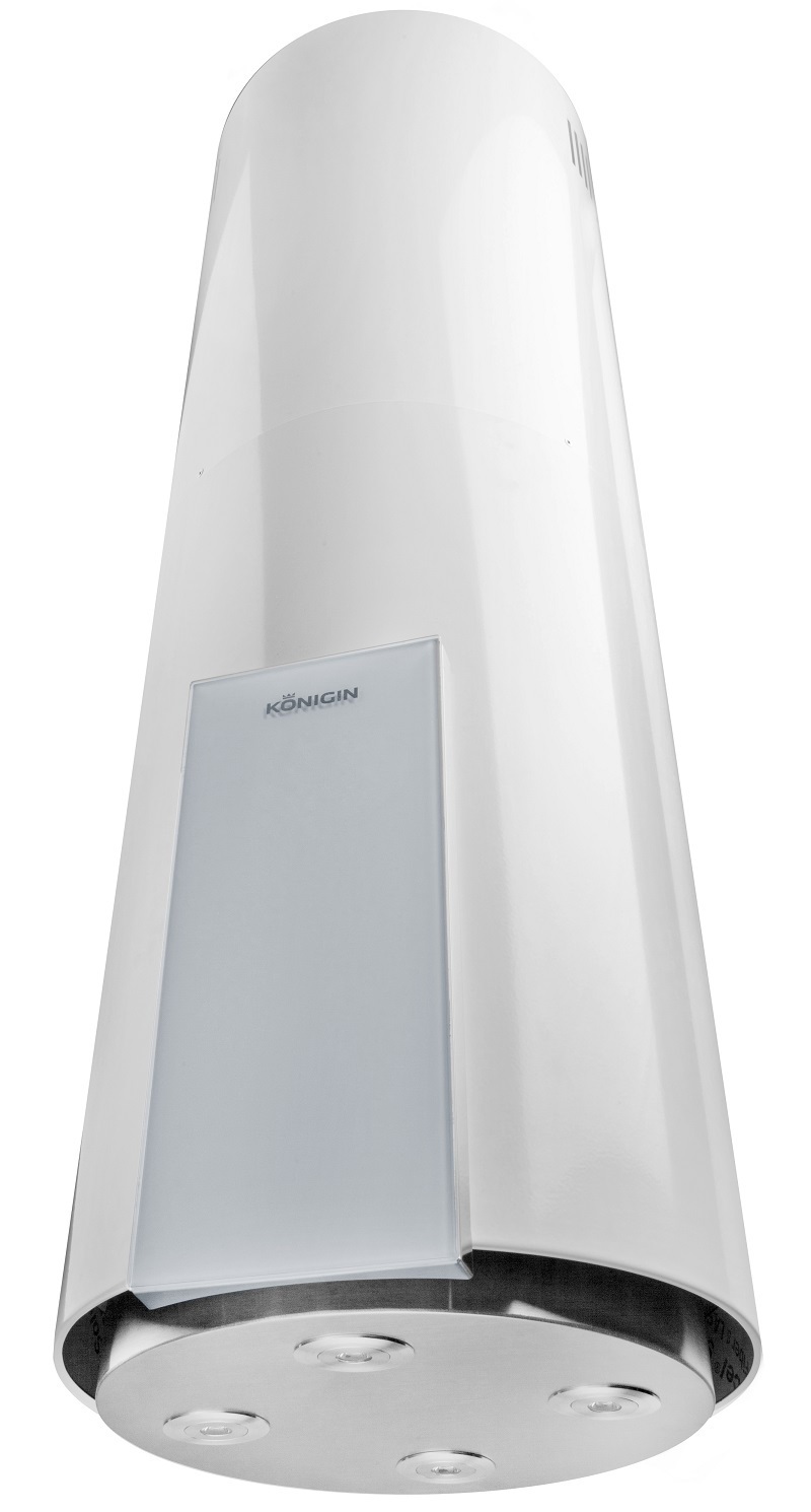 Изображение товара Кухонная вытяжка Konigin Equilibrium White Glass