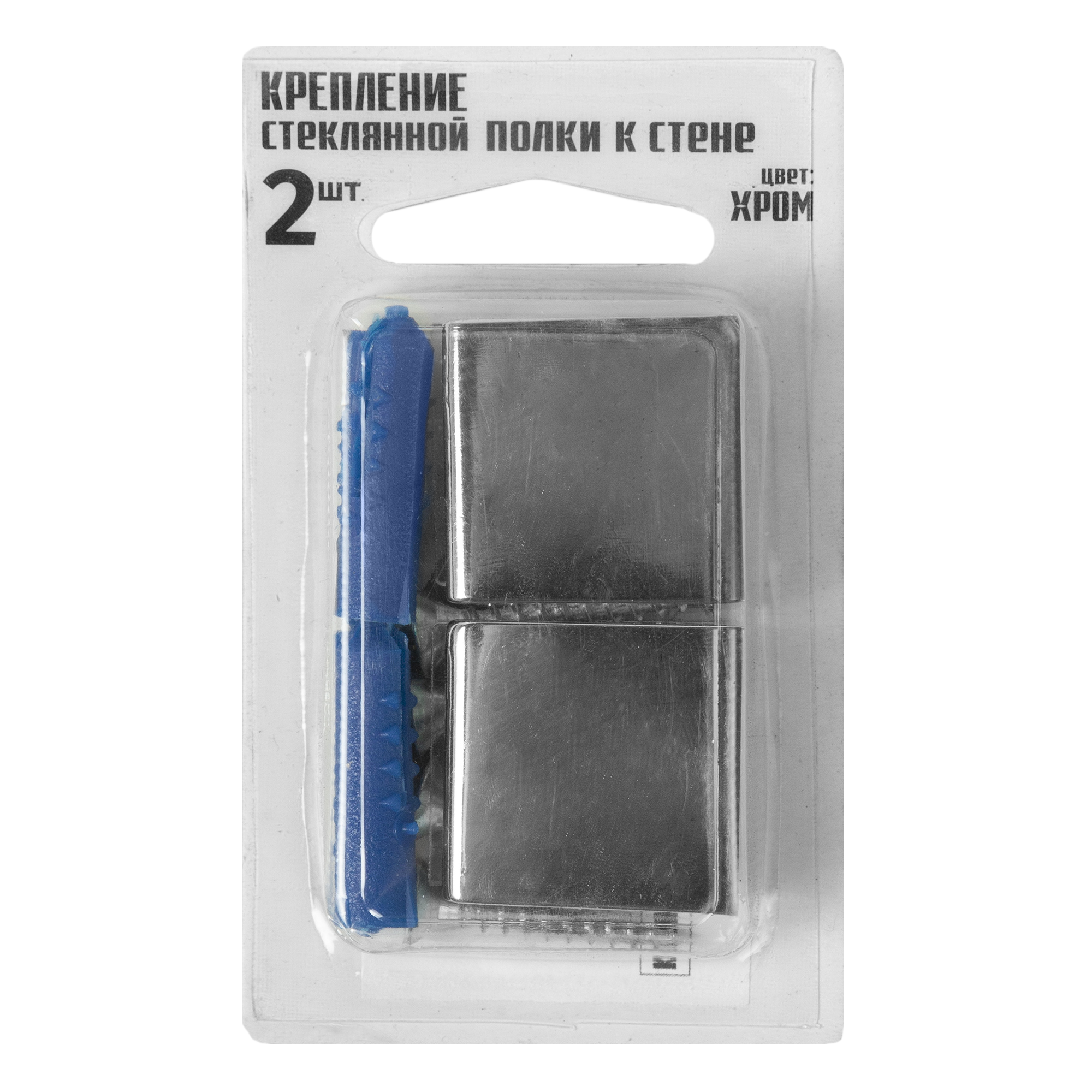 Держатель для полки Omega Glass NNP3 металл цвет хром - 4