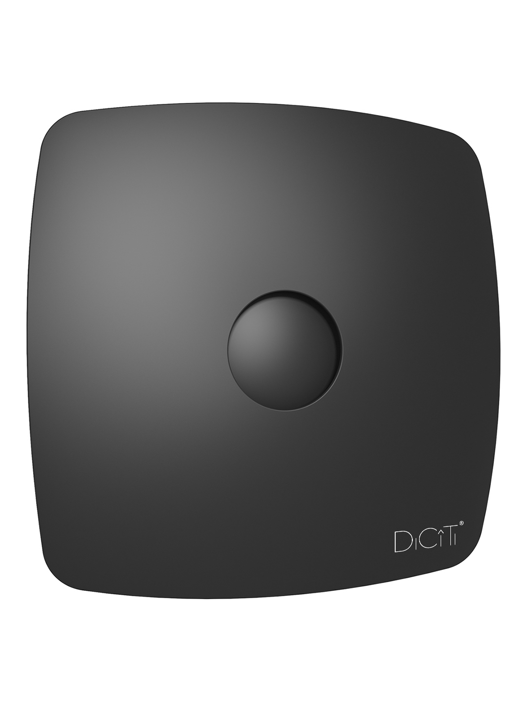 Изображение товара Вентилятор осевой вытяжной Diciti Rio D100 мм 32 дБ 100 м3/ч обратный клапан цвет черный матовый