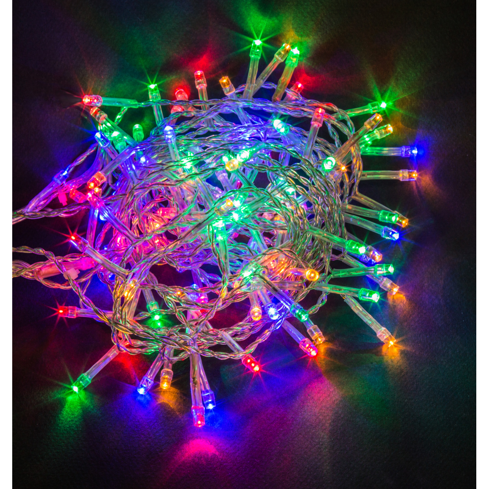 Изображение товара Электрогирлянда комнатная Navigator 80667 6.5 м 100 ламп белый 8 режимов свечения