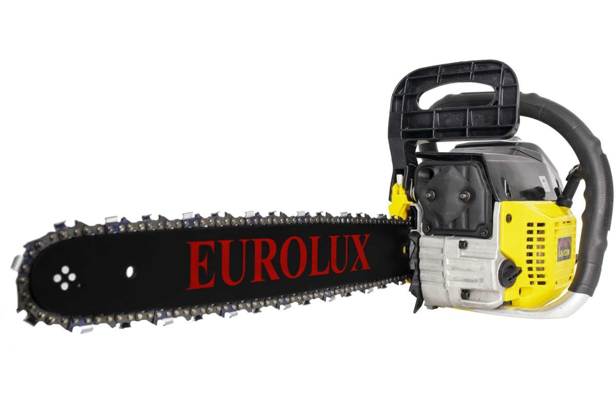 Изображение товара Бензопила Eurolux GS-5218 52 см³ 3.8 л.с. автоматическая смазка