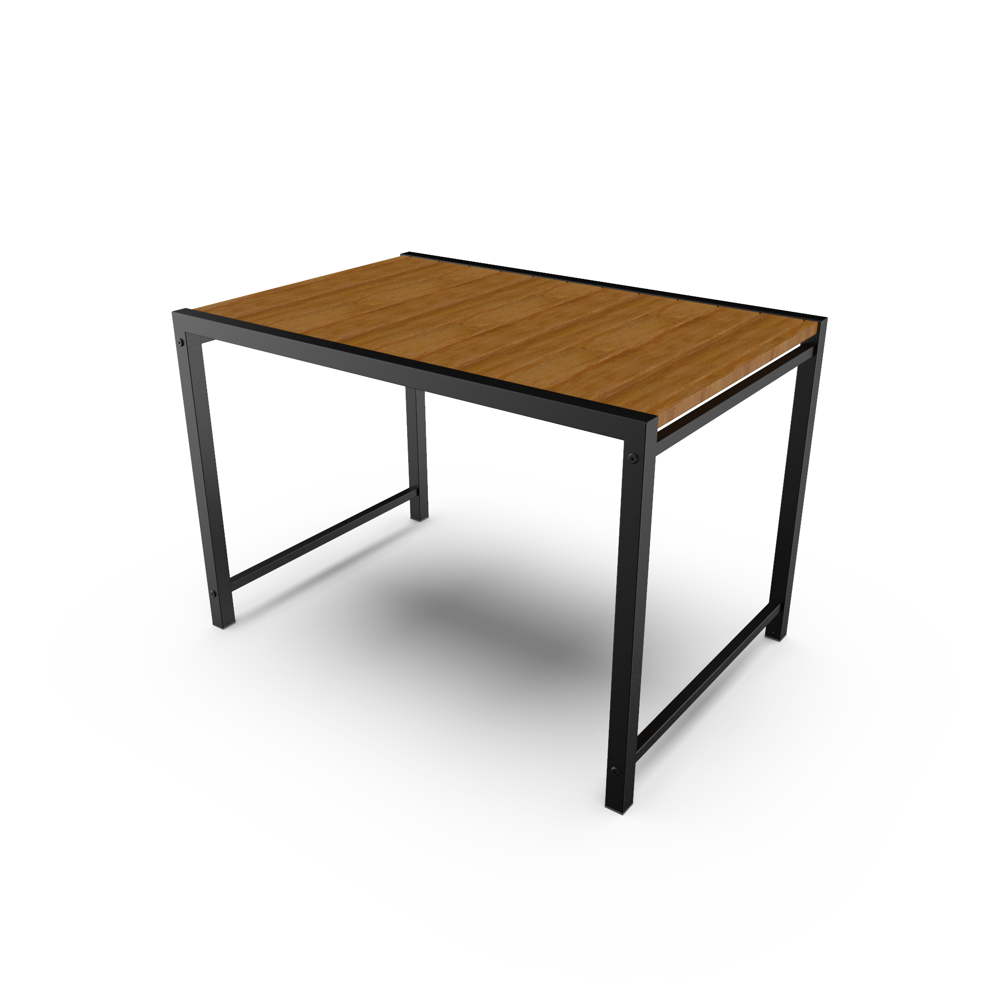 Изображение товара Нераздвижной садовый стол Grillux Loft Delux 116 см черный