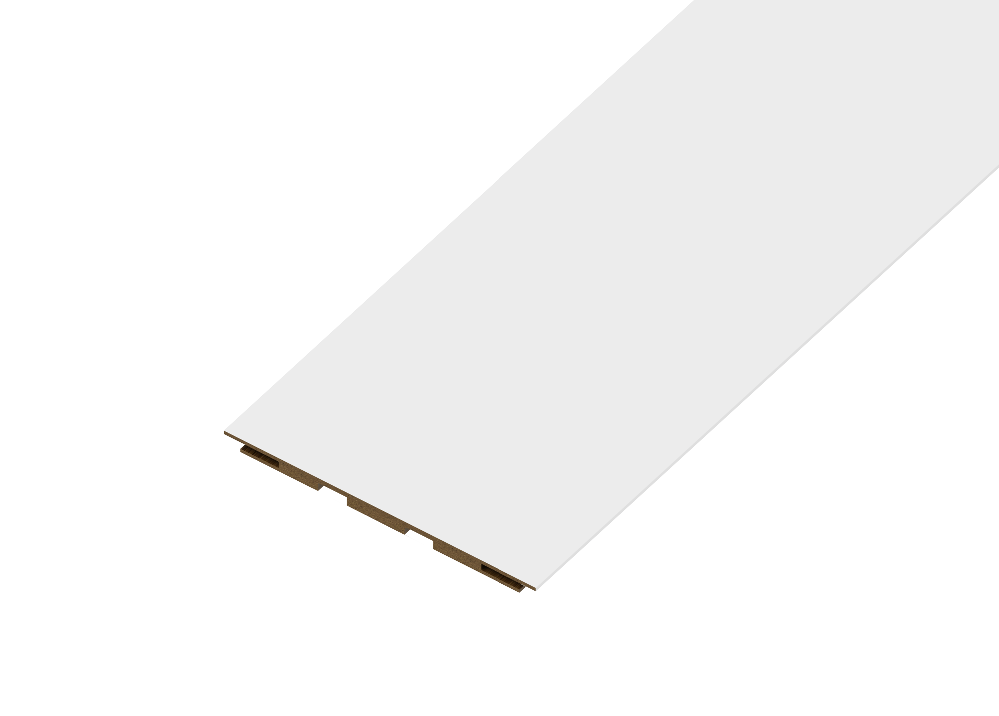 Добор дверной коробки Альпика 2070x150x8 мм ПЭТ цвет белый