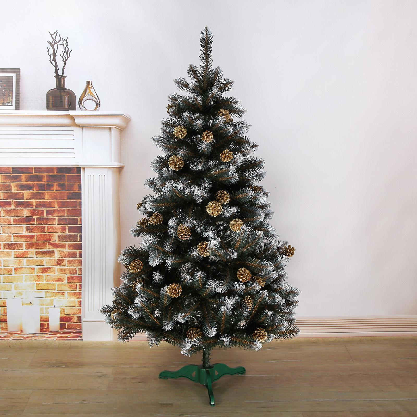 Изображение товара Ель новогодняя искусственная Simaland 4476065 Элитная золото 150 см