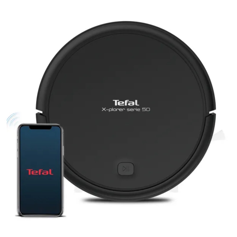 Изображение товара Робот-пылесос Tefal Rg7365wh с распознаванием аллергенов и управлением через приложение