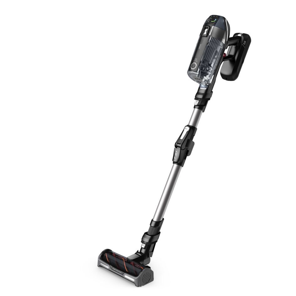 Изображение товара Вертикальный пылесос Tefal TY99A8WO мощность 200 Вт, 70 мин работы, черный