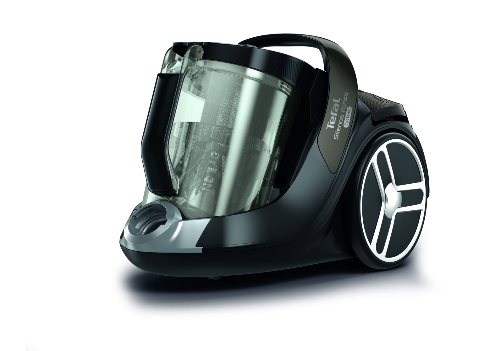 Изображение товара Пылесос с контейнером Tefal Tw7260ea 550 Вт 2.5 л черный тихий эффективный сбор пыли