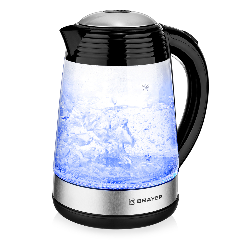 Изображение товара Электрический чайник Brayer BR1012 с подсветкой и автоотключением