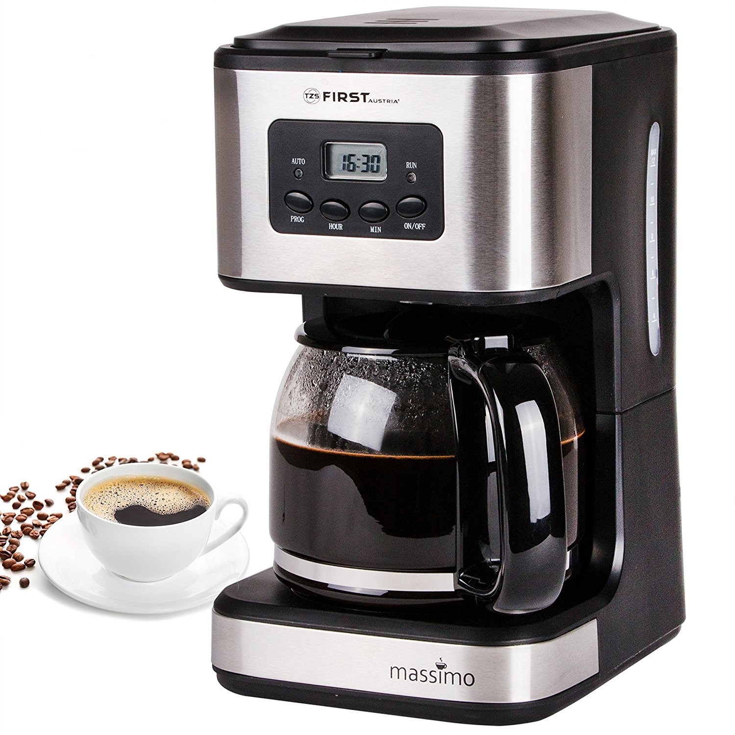 Изображение товара Кофеварка капельного типа FIRST FA-5459-4 GREY 9003898545944