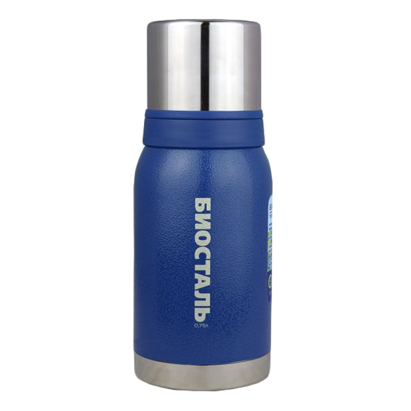 Изображение товара Термос Biostal NBA-750B 0.75 л с функцией термоконтроль и металлическими чашками