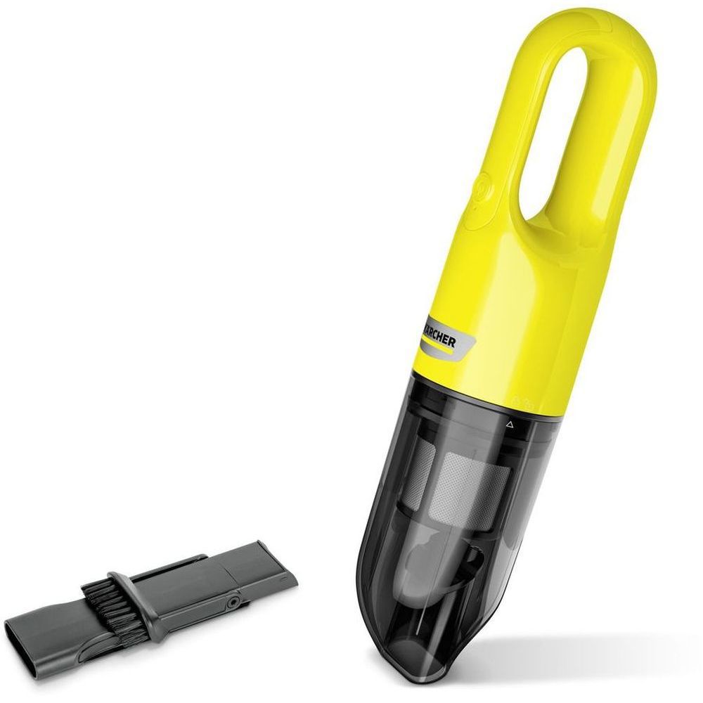 Изображение товара Пылесос портативный Karcher Cvh 2 70 Вт цвет жёлтый золотой Изображение товара Пылесос портативный Karcher Cvh 2 70 Вт цвет жёлтый золотой
