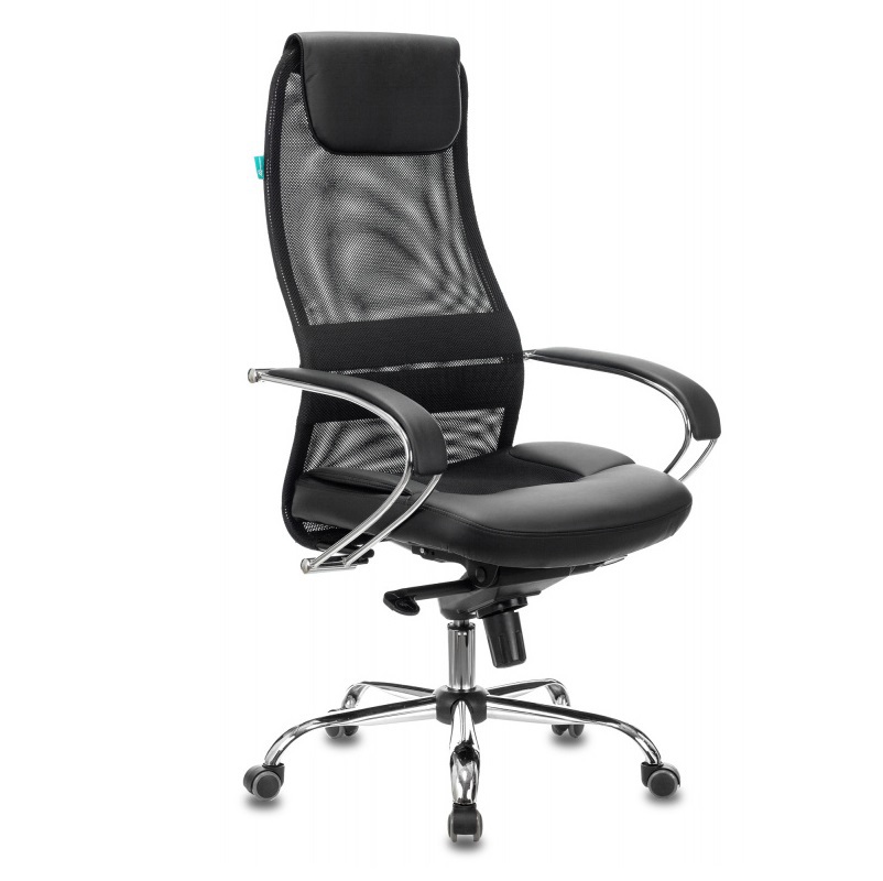 Изображение товара Офисное кресло БЮРОКРАТ СН-609SL/BLACK с сеткой спинки и качанием