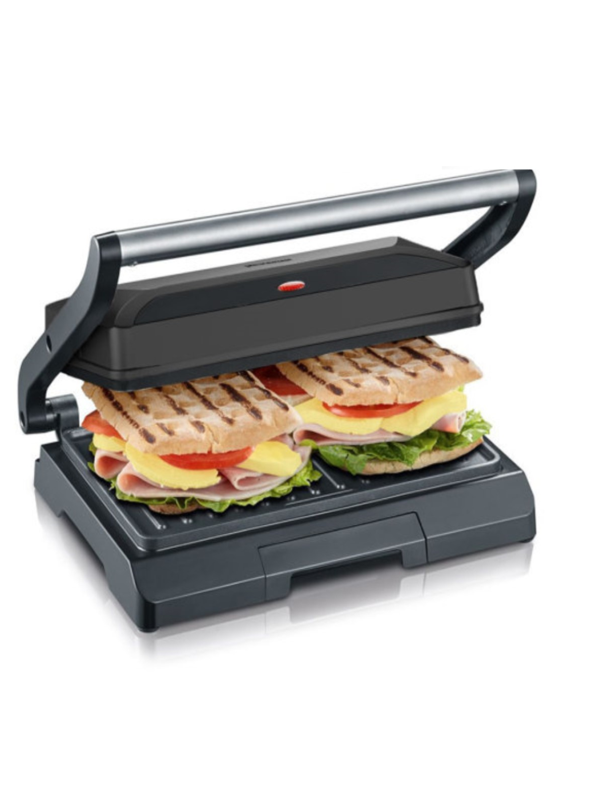 Изображение товара Электрогриль BRAYER BR2003 900 Вт с антипригарным покрытием и подстройкой высоты