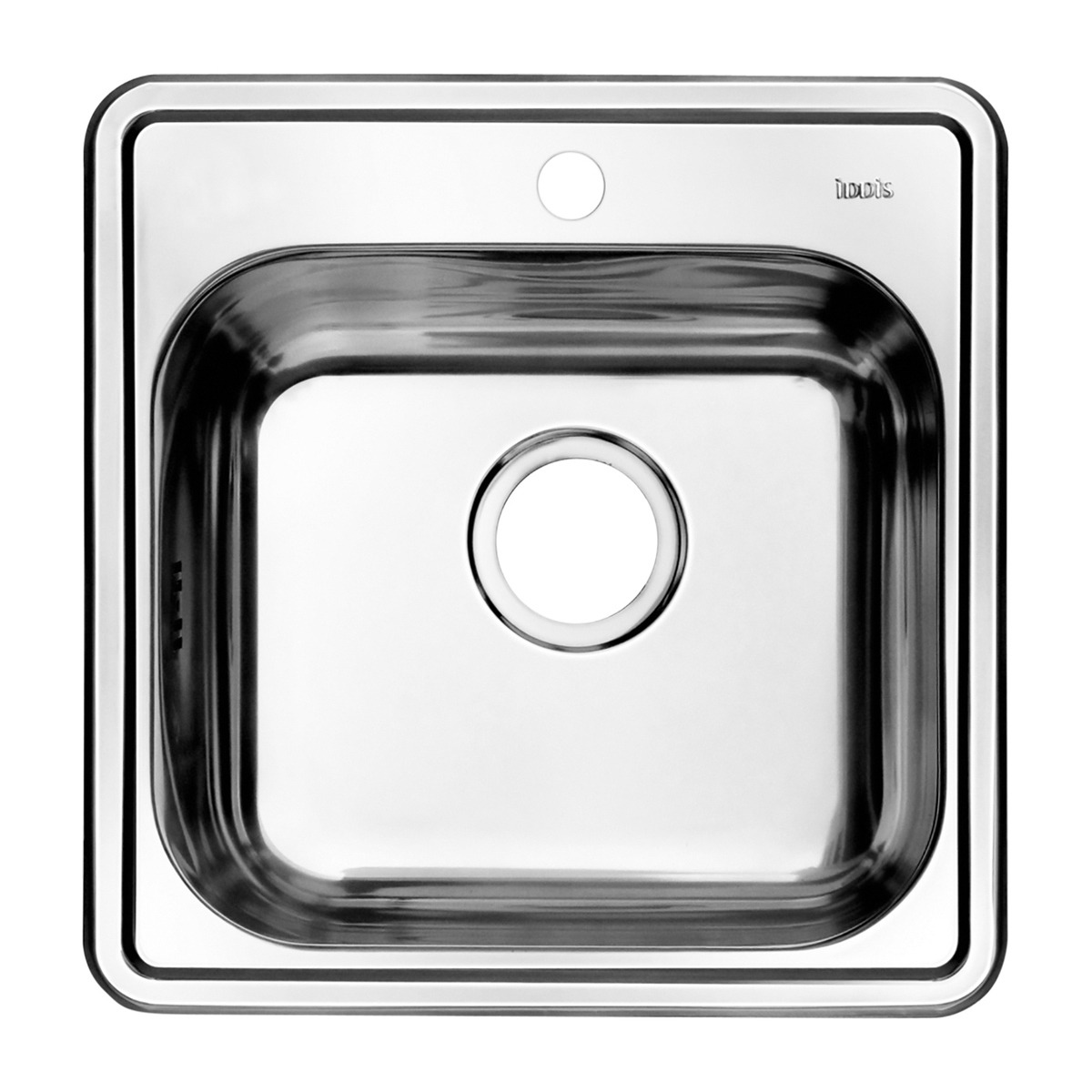 Изображение товара Кухонная мойка IDDIS STR48S0I77 из нержавеющей стали с антишумовым покрытием