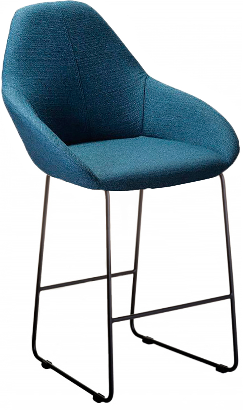 Изображение товара Барный стул R-home Kent Линк Арт синий комфортный современный дизайн Россия